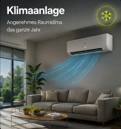 Klimaanlage mit Solarstrom in Berlin