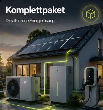 Komplettpaket Solaranlage Wärmepumpe Wallbox Berlin